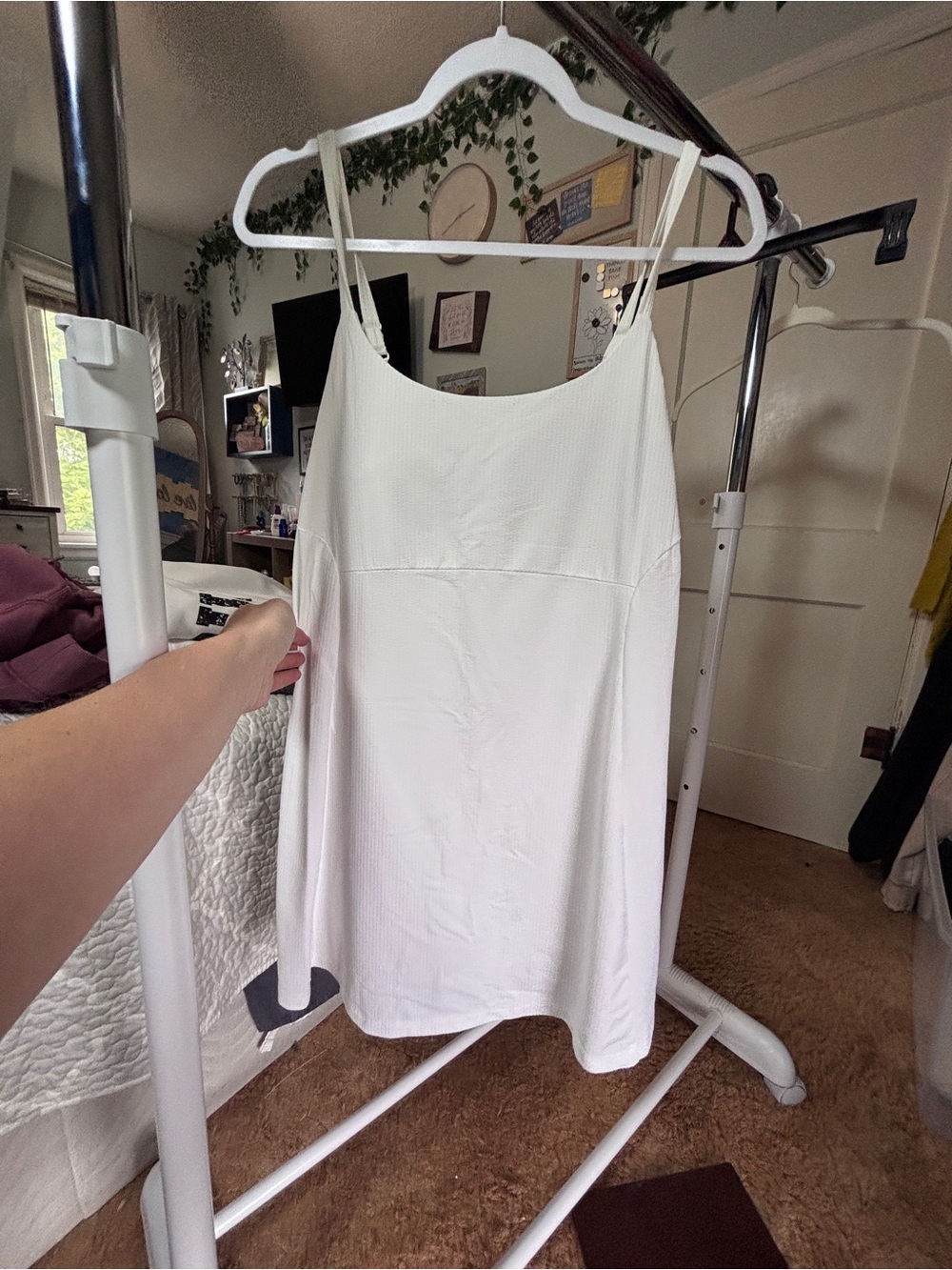 Avia White Stretch Bralette